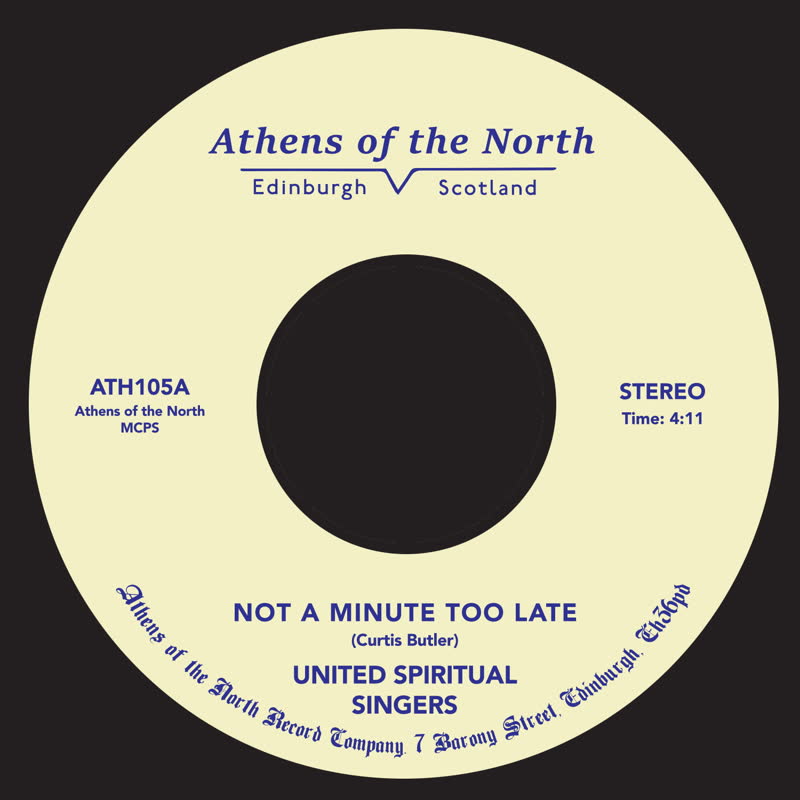 NOT A MINUTE TOO LATE (7 inch)