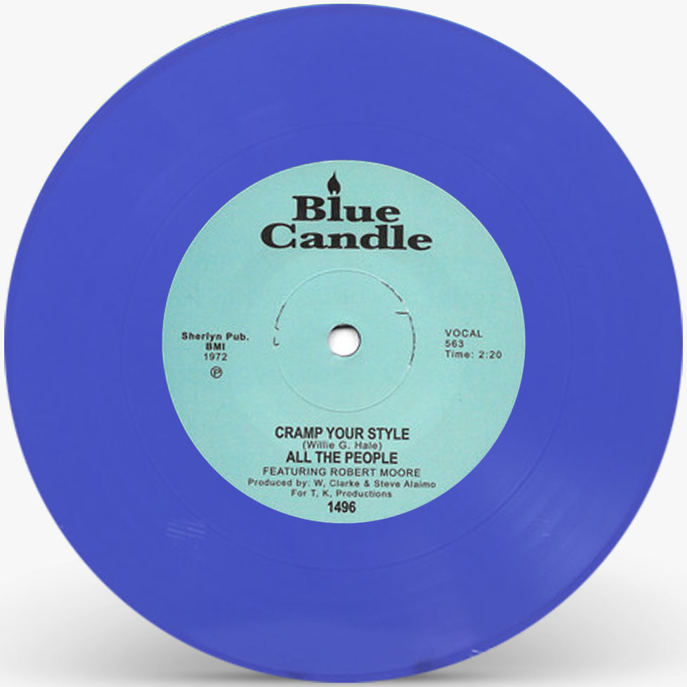 CRAMP YOUR STYLE (BLUE VINYL REPRESS) (7 inch)