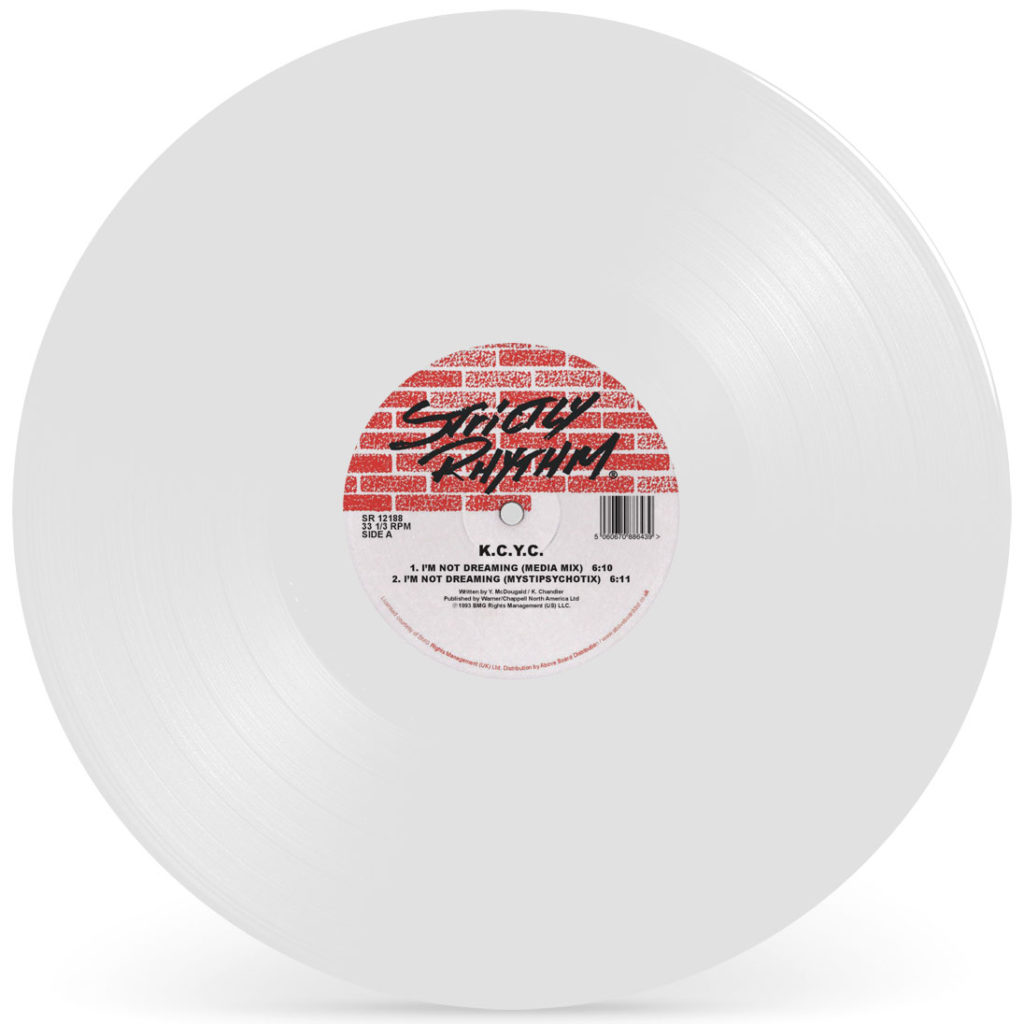 I'M NOT DREAMING / SIDE BY SIDE (WHITE VINYL REPRESS) -pre-order