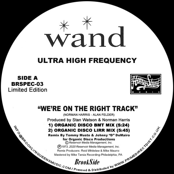 WE'RE ON THE RIGHT TRACK (REMIXES) - ɥĤ