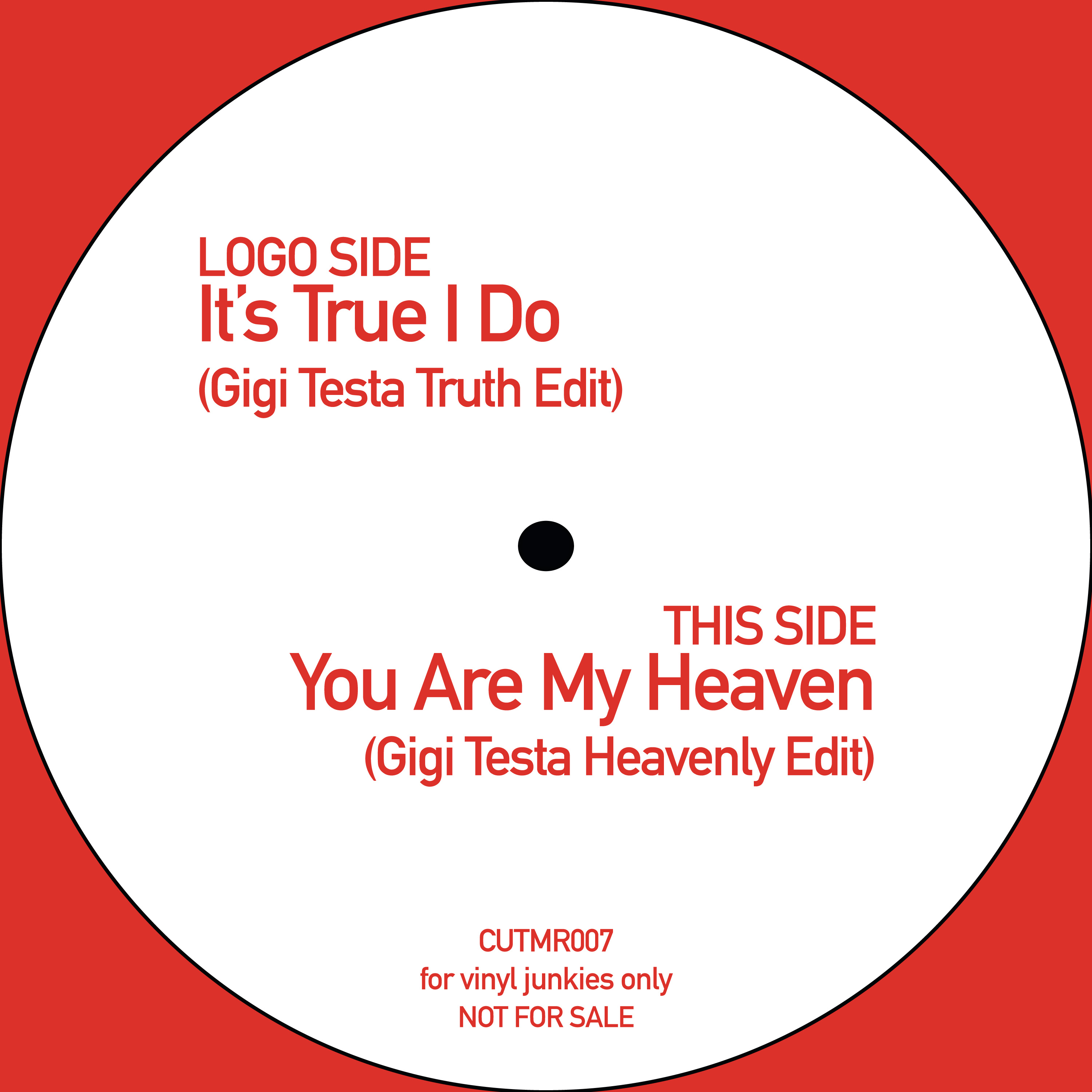 IT'S TRUE I DO (GIGI TESTA TRUTH EDIT) (7 inch)