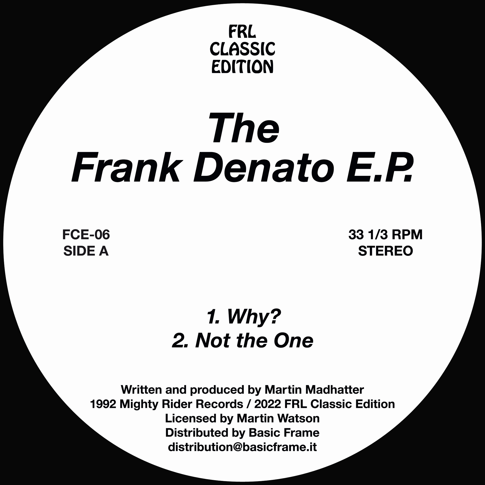 THE FRANK DENATO EP - ɥĤ