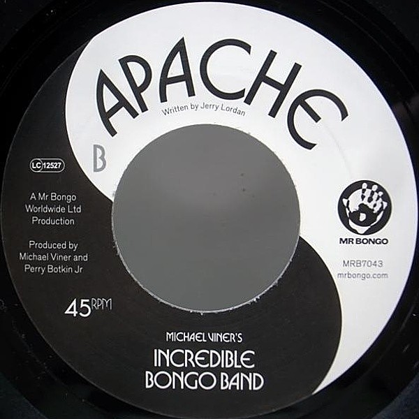 BONGO ROCK / APACHE (7 inch)