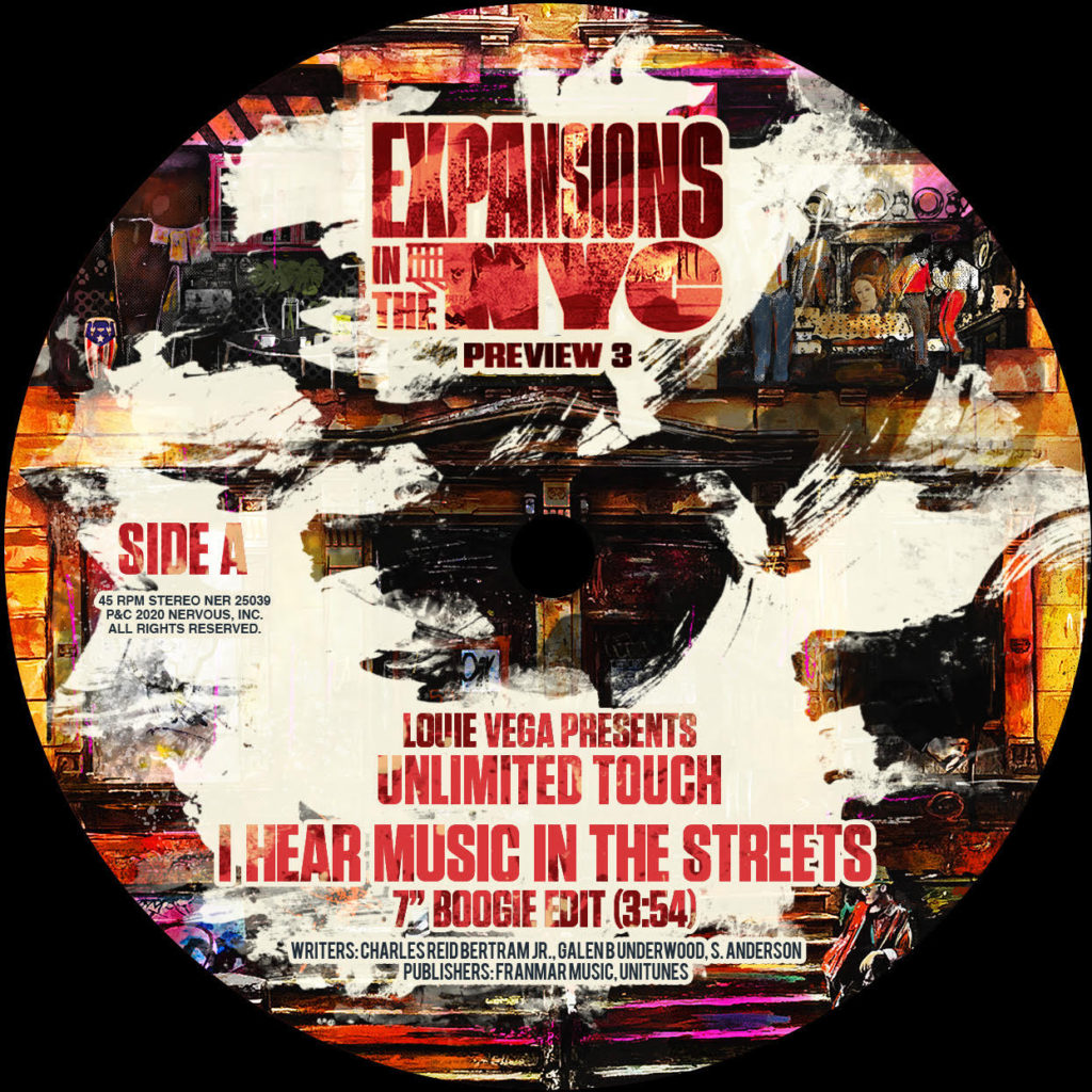 I Hear Music In The Streets Feat Unlimited Touch 7 Inch Ner25039 Louie Vega Nervous Us Strada Records ストラーダレコード - bim bam toi roblox id code