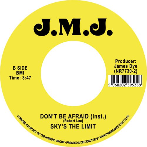 DON'T BE AFRAID (7 inch) -RSD LIMITED-