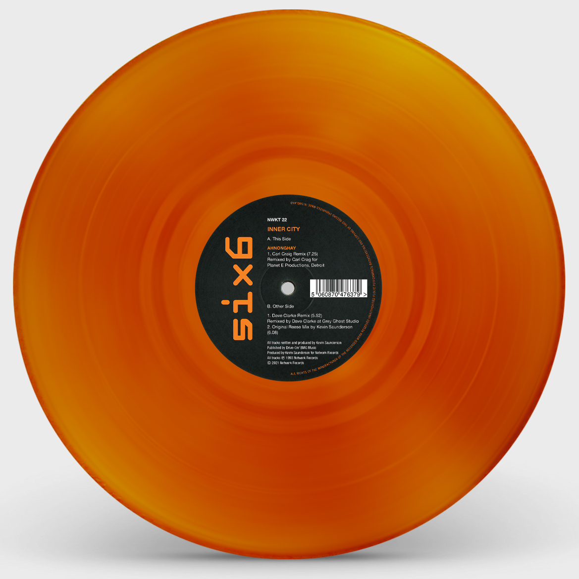 AHNONGHAY (TRANSPARENT ORANGE VINYL REPRESS) - ɥĤ