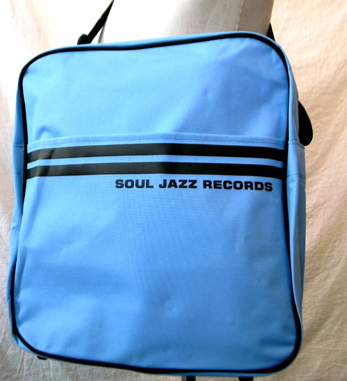 12inch RECORD BAG (BLUE & BLACK)