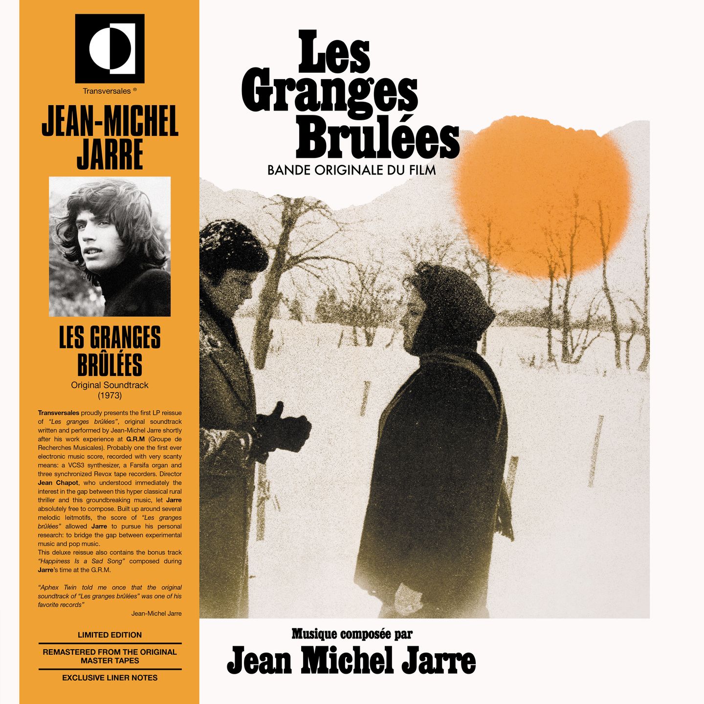 LES GRANGES BRULEES (SOUNDTRACK) (LP) -pre-order-